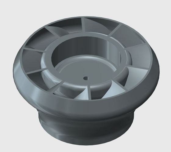 Diagonal compressor for UAV (UFO) 3D Print 22584