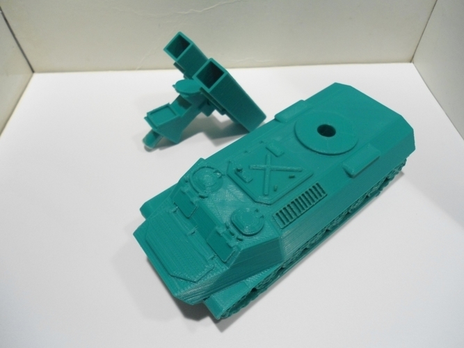 Missiles Launcher Pen & Pencil holder M2 3D Print 225840