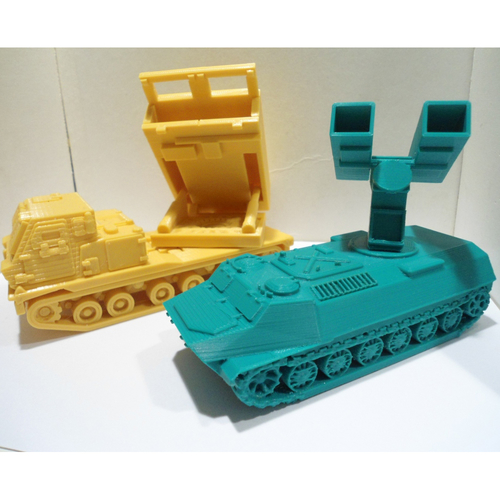 Missiles Launcher Pen & Pencil holder M2 3D Print 225845