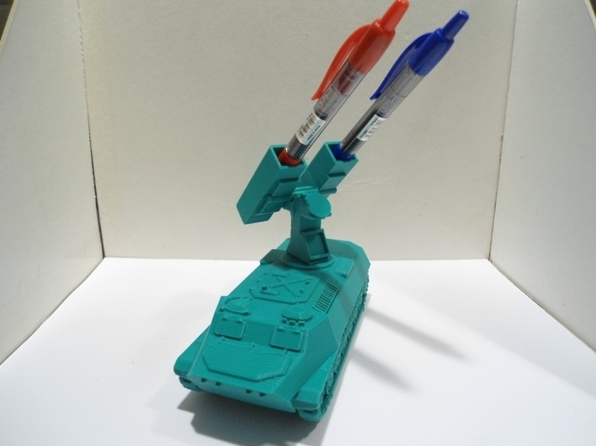 Missiles Launcher Pen & Pencil holder M2 3D Print 225846