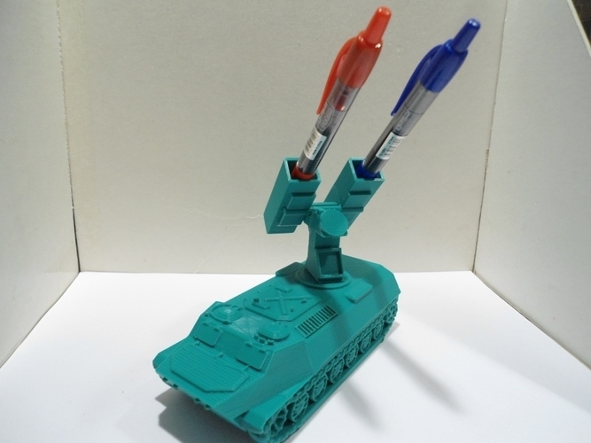 Missiles Launcher Pen & Pencil holder M2 3D Print 225847