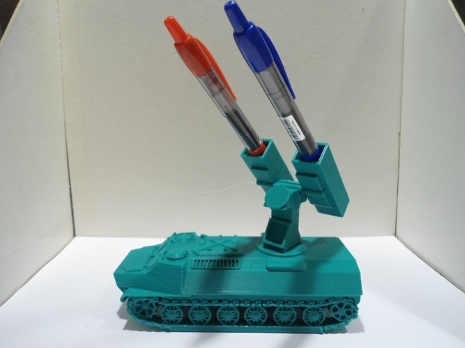 Missiles Launcher Pen & Pencil holder M2 3D Print 225848