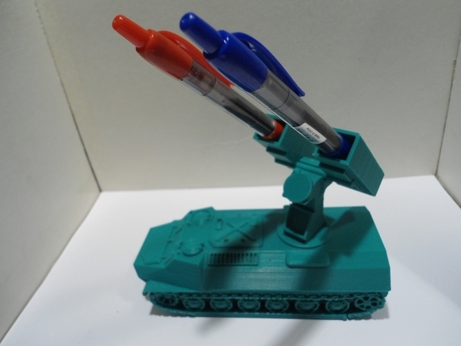 Missiles Launcher Pen & Pencil holder M2 3D Print 225849