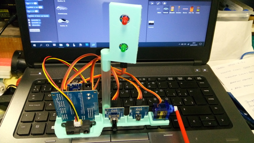 Snap4Arduino - Access Parking 3D Print 225853