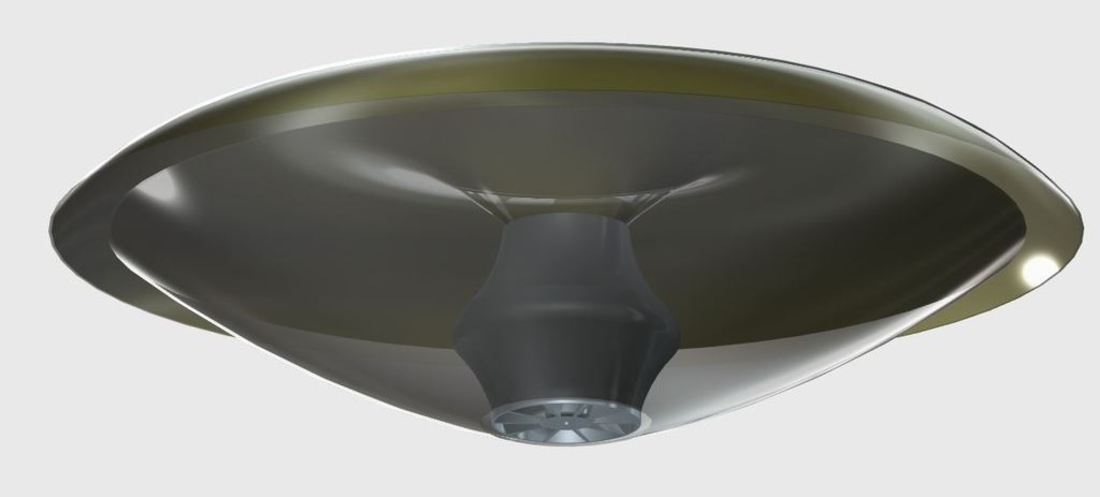 Diagonal compressor for UAV (UFO) 3D Print 22586