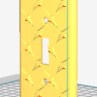 Diamond Plate Light Switch Cover - Thumbnail 3