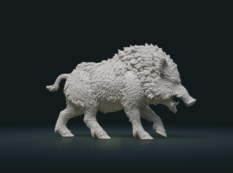 Wild Boar Figure