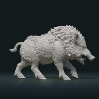 Small Wild Boar Figure 3D Printing 225944