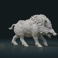 Wild Boar Figure - Thumbnail 4