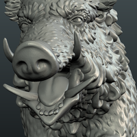Wild Boar Figure - Thumbnail 15