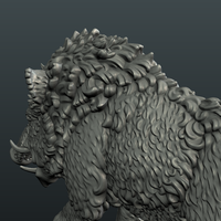 Wild Boar Figure - Thumbnail 16