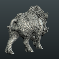Wild Boar Figure - Thumbnail 19