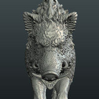 Wild Boar Figure - Thumbnail 21