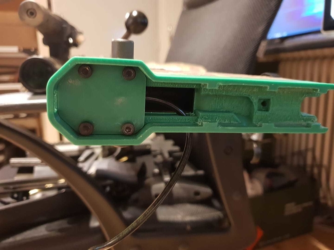 SRS Silverback butt plate adaptor 3D Print 225969