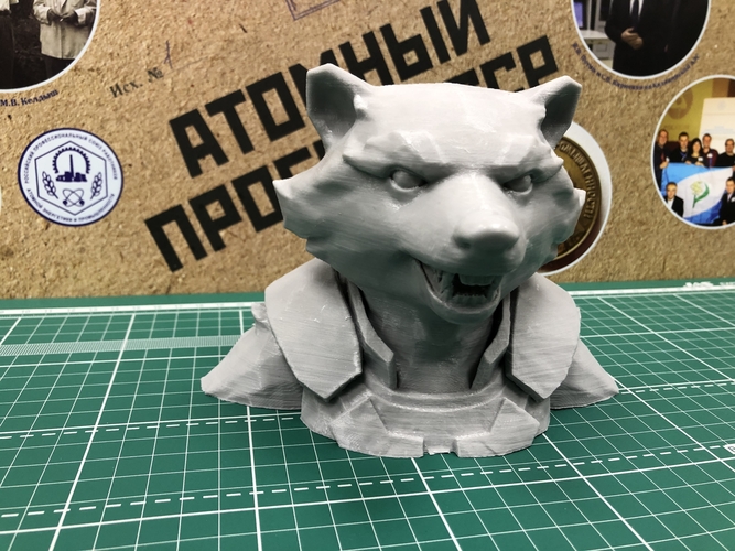 Rocket Raccoon Penholder 3D Print 225996