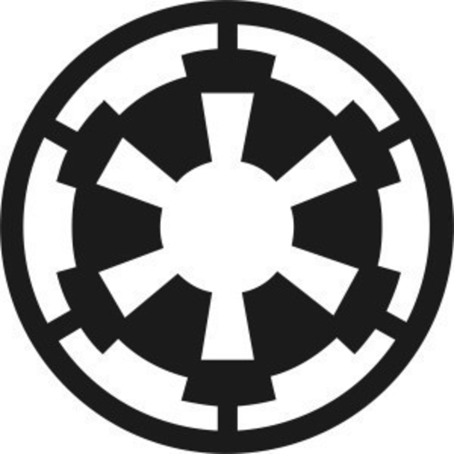 3D Printed The Empire From Star Wars Logo by Jordan Rivera | Pinshape