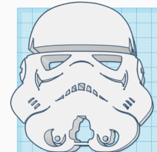 Star Wars Storm Trooper Symbol 3D Print 226021