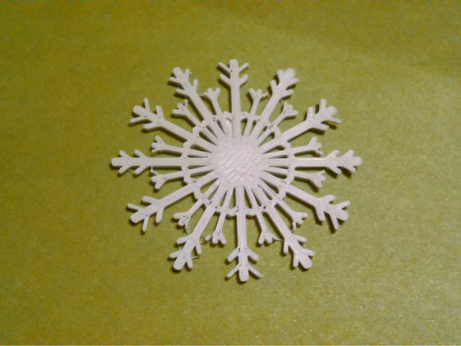 Snowflakes. 3D Print 22607