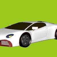 Small car model 3D Printing 226078