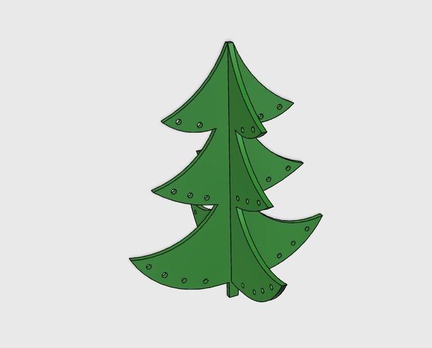 Christmas Tree 3D Print 22615