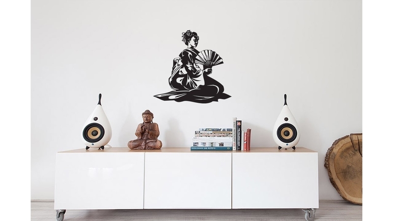 Geisha Japanese Lady wall art