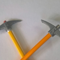 Small Fortnite Pencil Pickaxe 3D Printing 226195