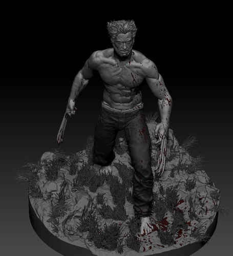 Hugh Jackman's Wolverine 3D Print 226262
