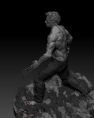 Hugh Jackman's Wolverine 3D Print 226263