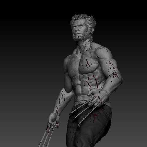 Hugh Jackman's Wolverine 3D Print 226264