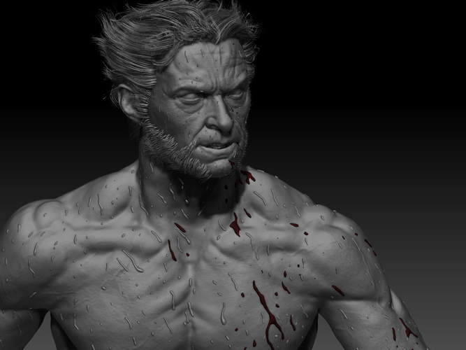 Hugh Jackman's Wolverine 3D Print 226265
