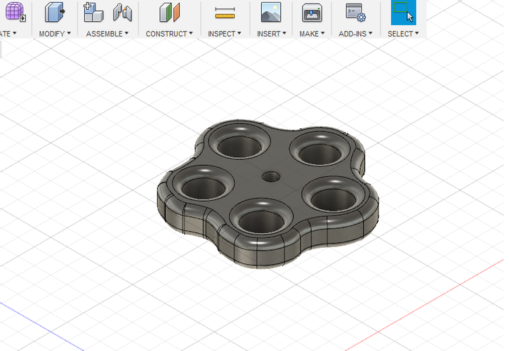 Valve knob 3D Print 226272