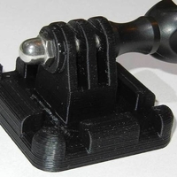 Small gopro zip tie mount 3D Printing 226281