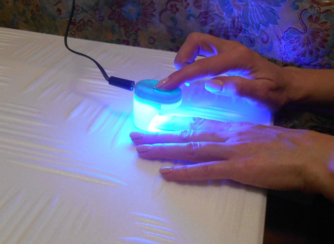 Tiny manicure LED lamp. 3D Print 22629