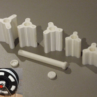Small SPOOL HOLDER HUB ADAPTERS 3D Printing 226291