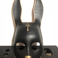 Small Halloween Bunny Mask  3D Printing 226320