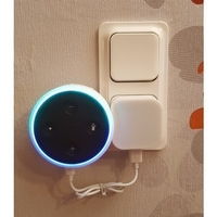 Amazon Echo Dot Vers. 1 + 2 Euro Plug Mount - Thumbnail 4