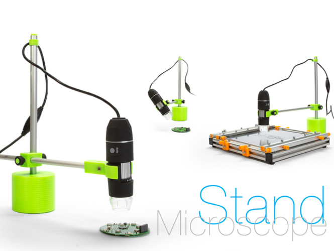 Microscope Stand 3D Print 226367