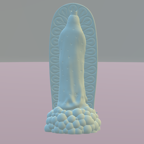 OUR LADY OF GUADALUPE 3D Print 226399