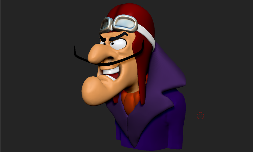 Dick Dastardly 3D Print 226405