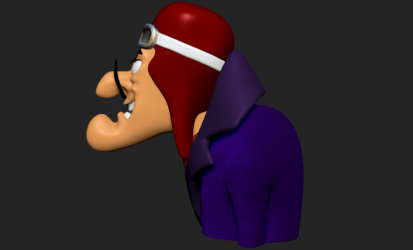 Dick Dastardly 3D Print 226406