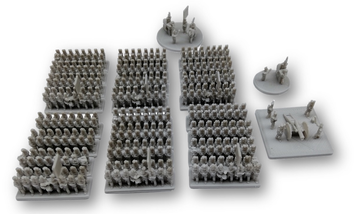 3D Printed EpicHistoryBattle - Black powder age INFANTRY - 6mm figure by  Aron Clement | Pinshape