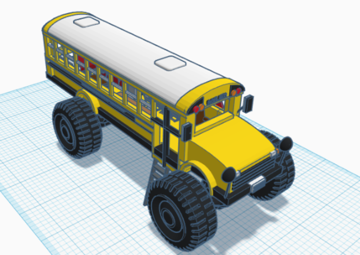 Monstor bus home 3D Print 226464