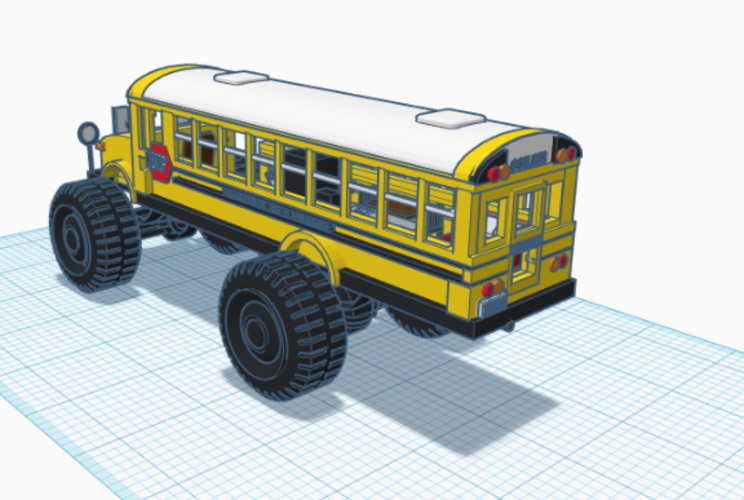 Monstor bus home 3D Print 226465