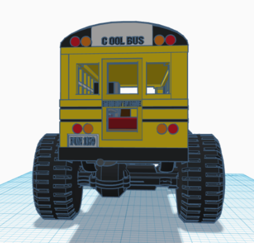 Monstor bus home 3D Print 226470