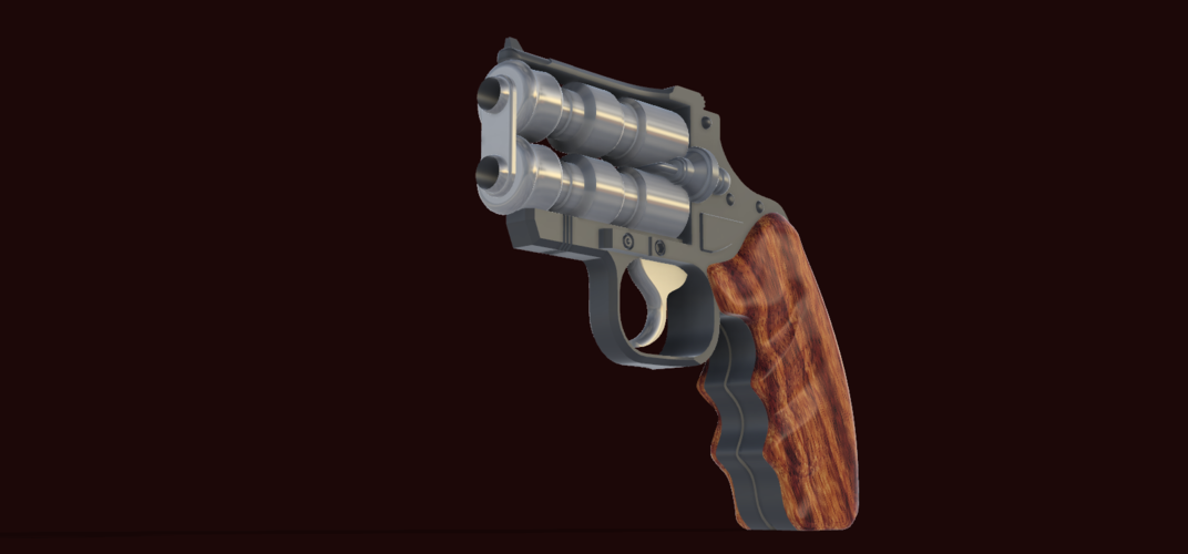 Star Wars Moloch's blaster from "Solo a Star Wars Story"