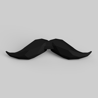 Moustache Bow Tie - Thumbnail 2