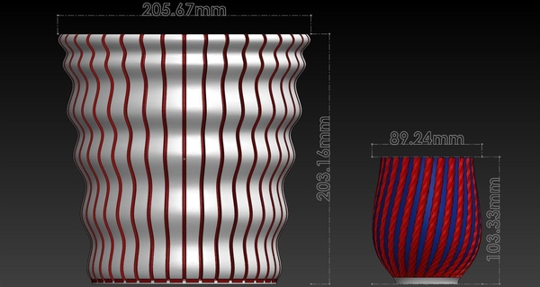 Vase #426 and Vase #427