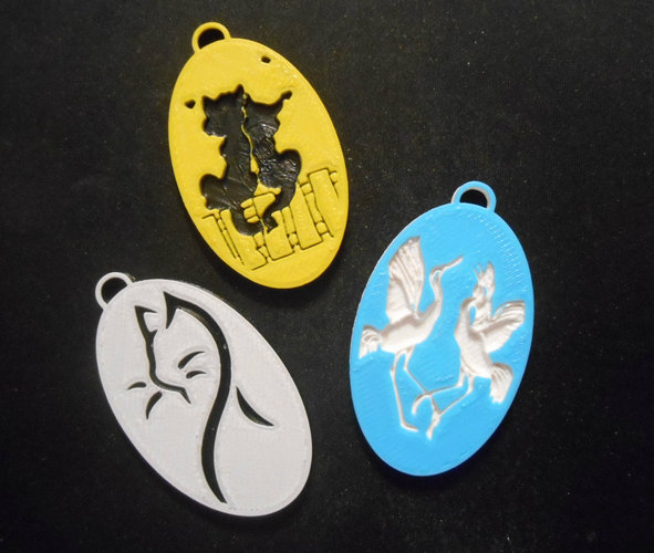 Pendants 2 3D Print 22652