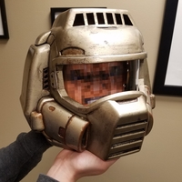 Classic Doom Guy Helmet - Thumbnail 2