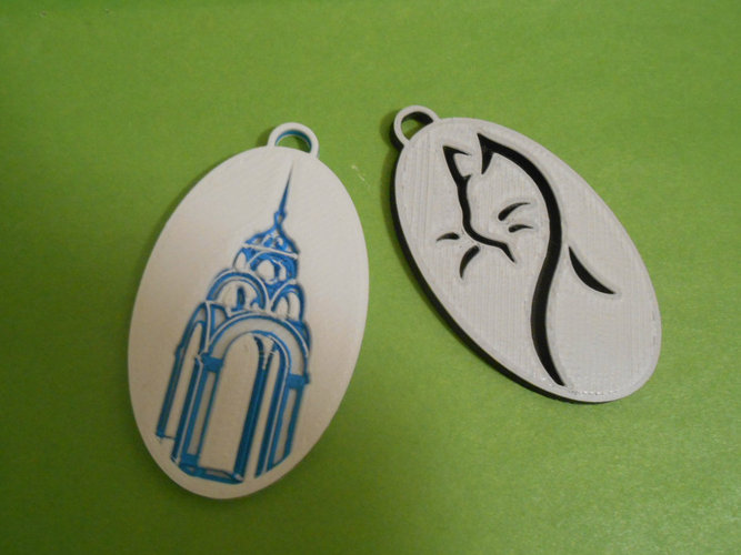 Pendants. 3D Print 22656